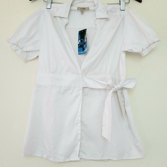 Final Price - Vintage Look Wrap Top - Picture 11 of 11